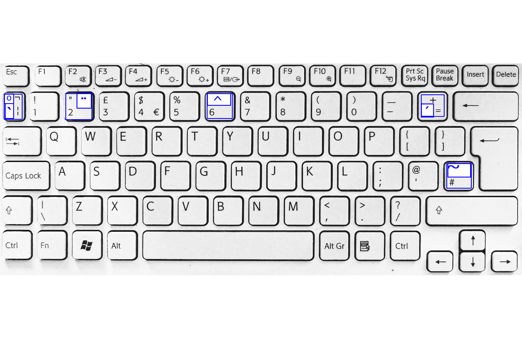 keyboard layout clipart - photo #7